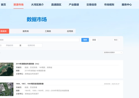 “数据市场」佚式开明，湖南天然资源全身分市场再添重要拼图